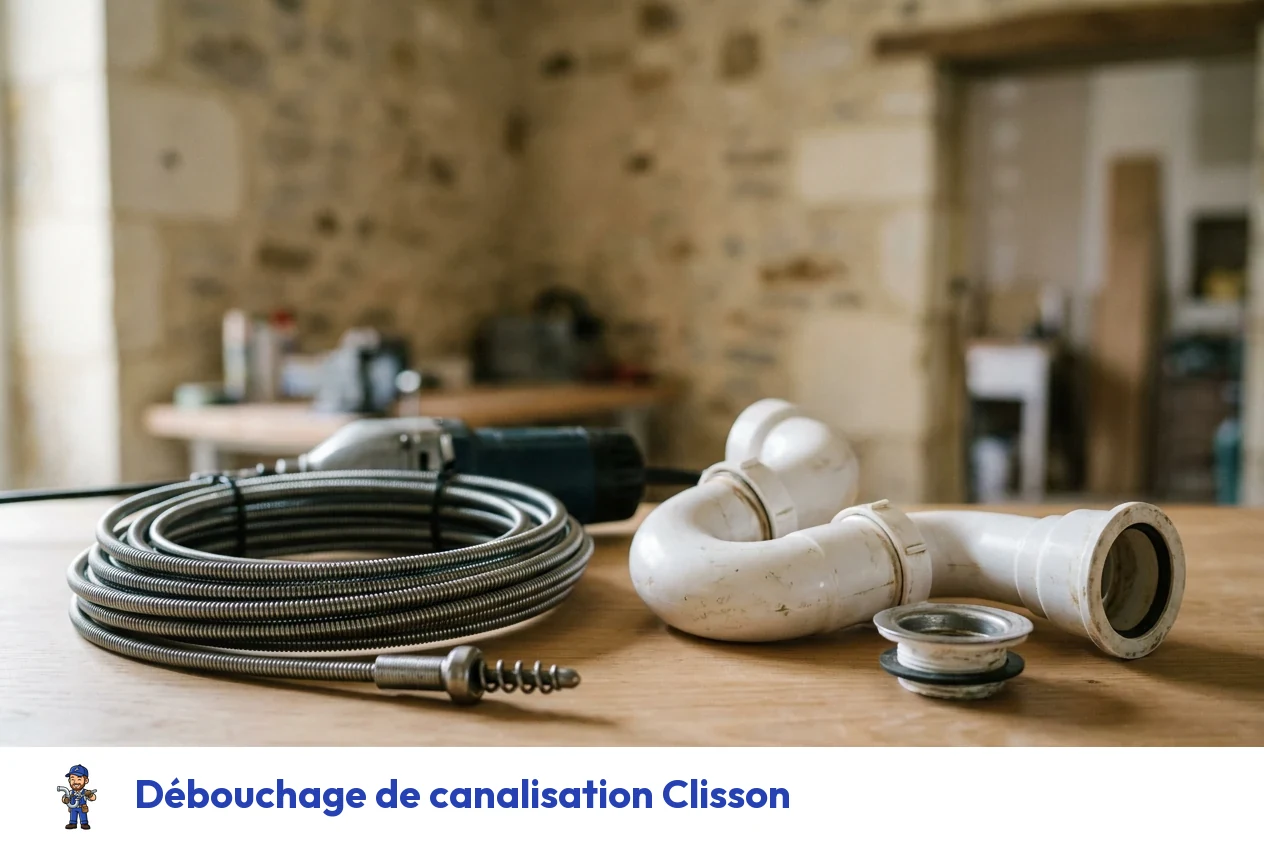 Débouchage de canalisation à Clisson