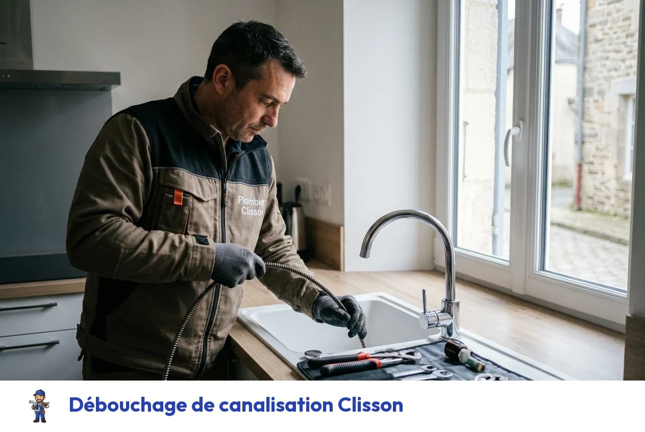 Débouchage de canalisation à Clisson