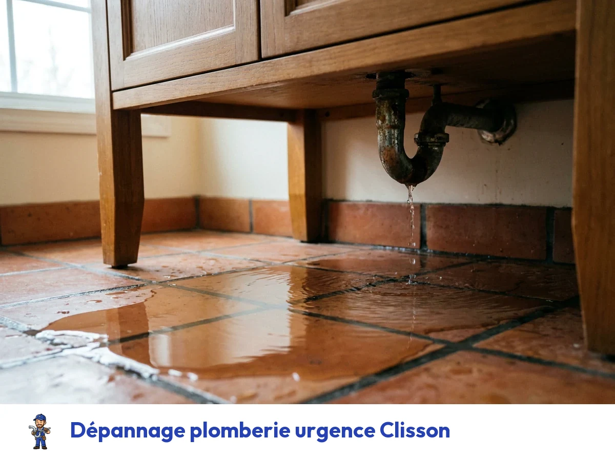 Dépannage plomberie urgence à Clisson