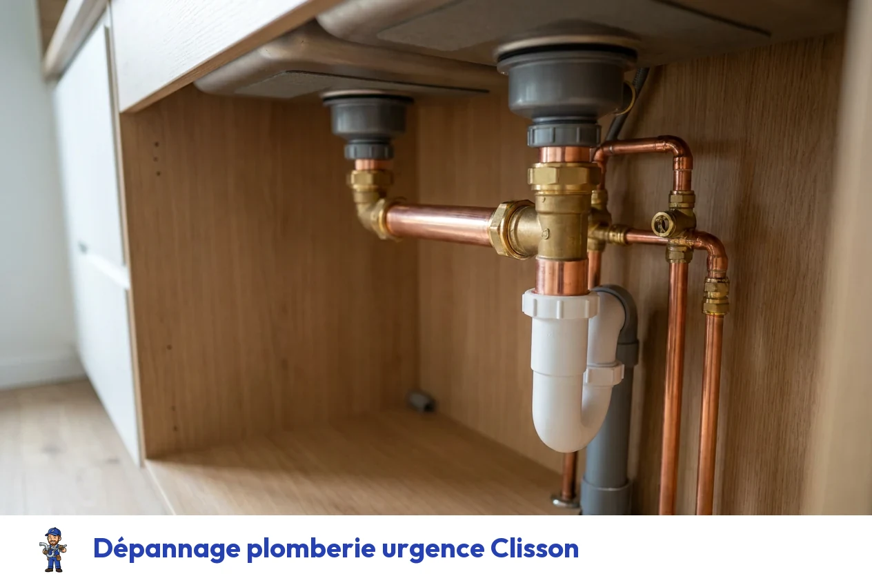 Dépannage plomberie urgence à Clisson