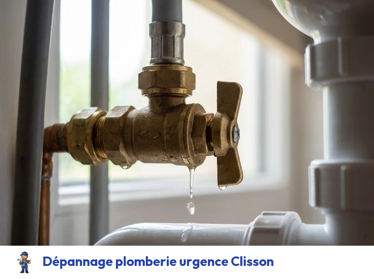 Dépannage plomberie urgence à Clisson