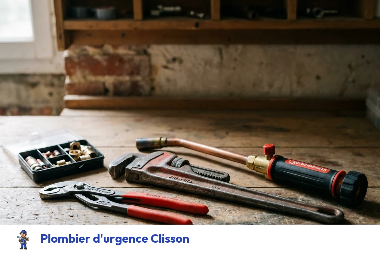 Plombier d'urgence à Clisson