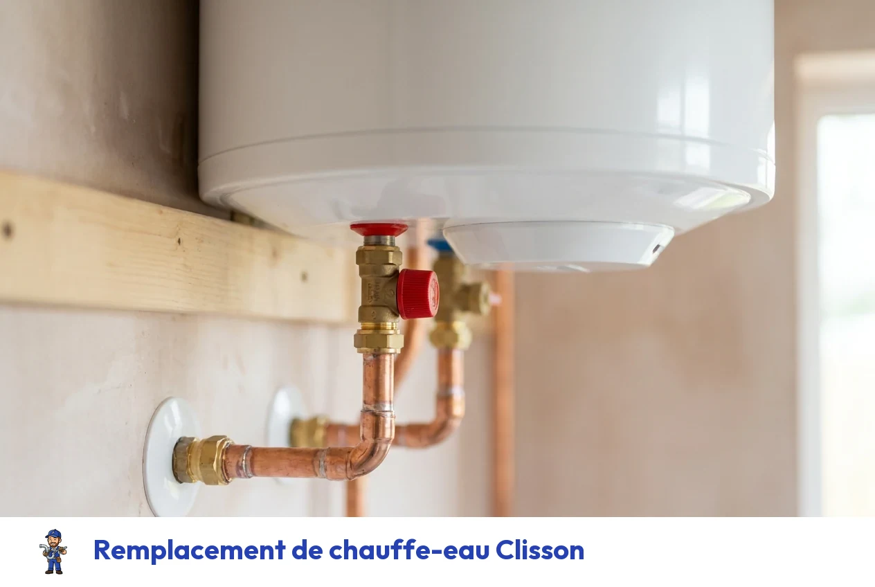 Remplacement de chauffe-eau à Clisson