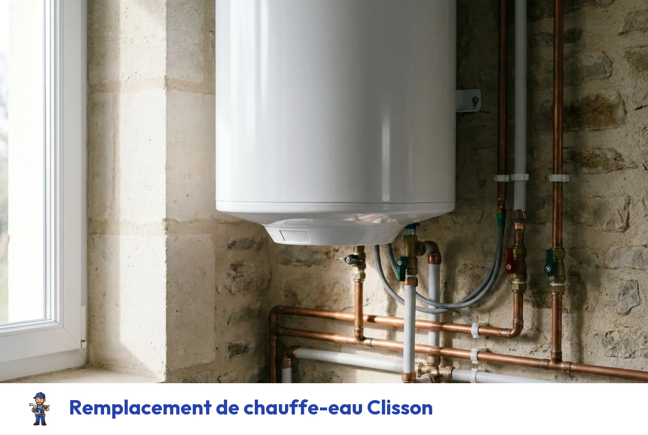 Remplacement de chauffe-eau à Clisson