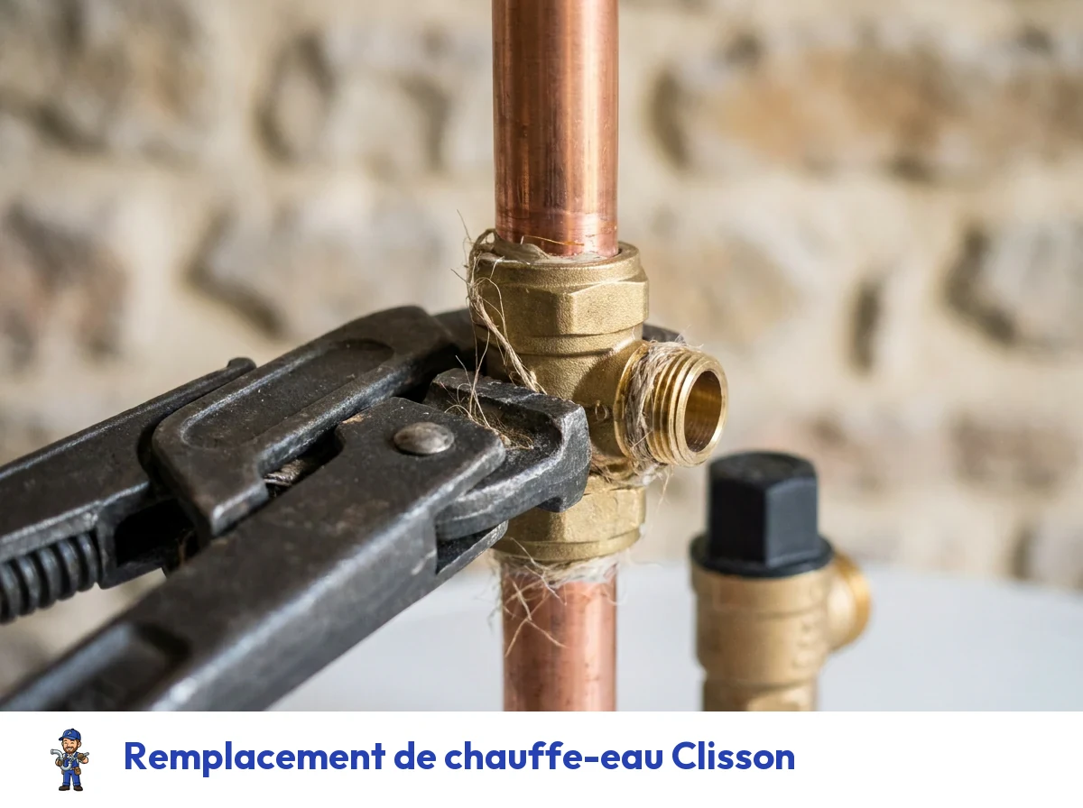 Remplacement de chauffe-eau à Clisson