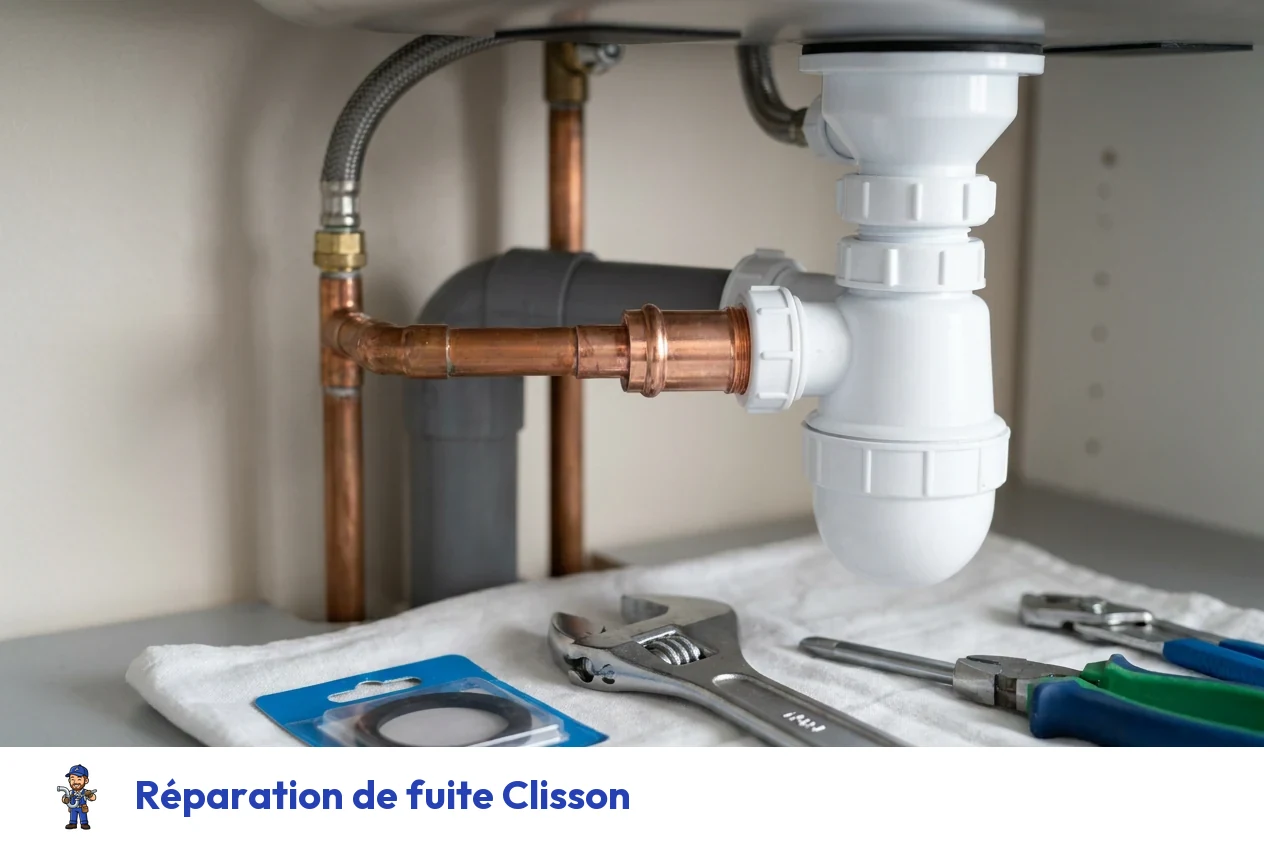 Réparation de fuite à Clisson