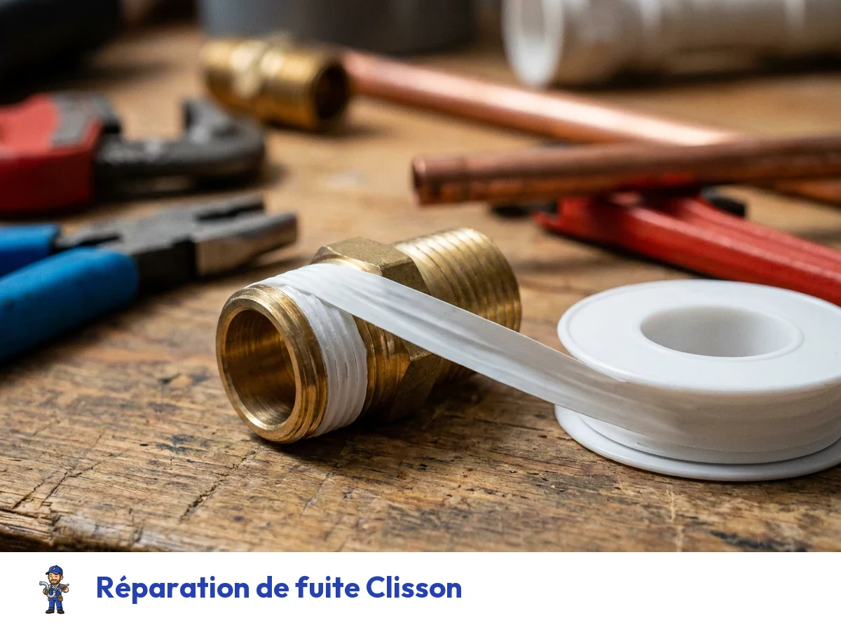 Réparation de fuite à Clisson